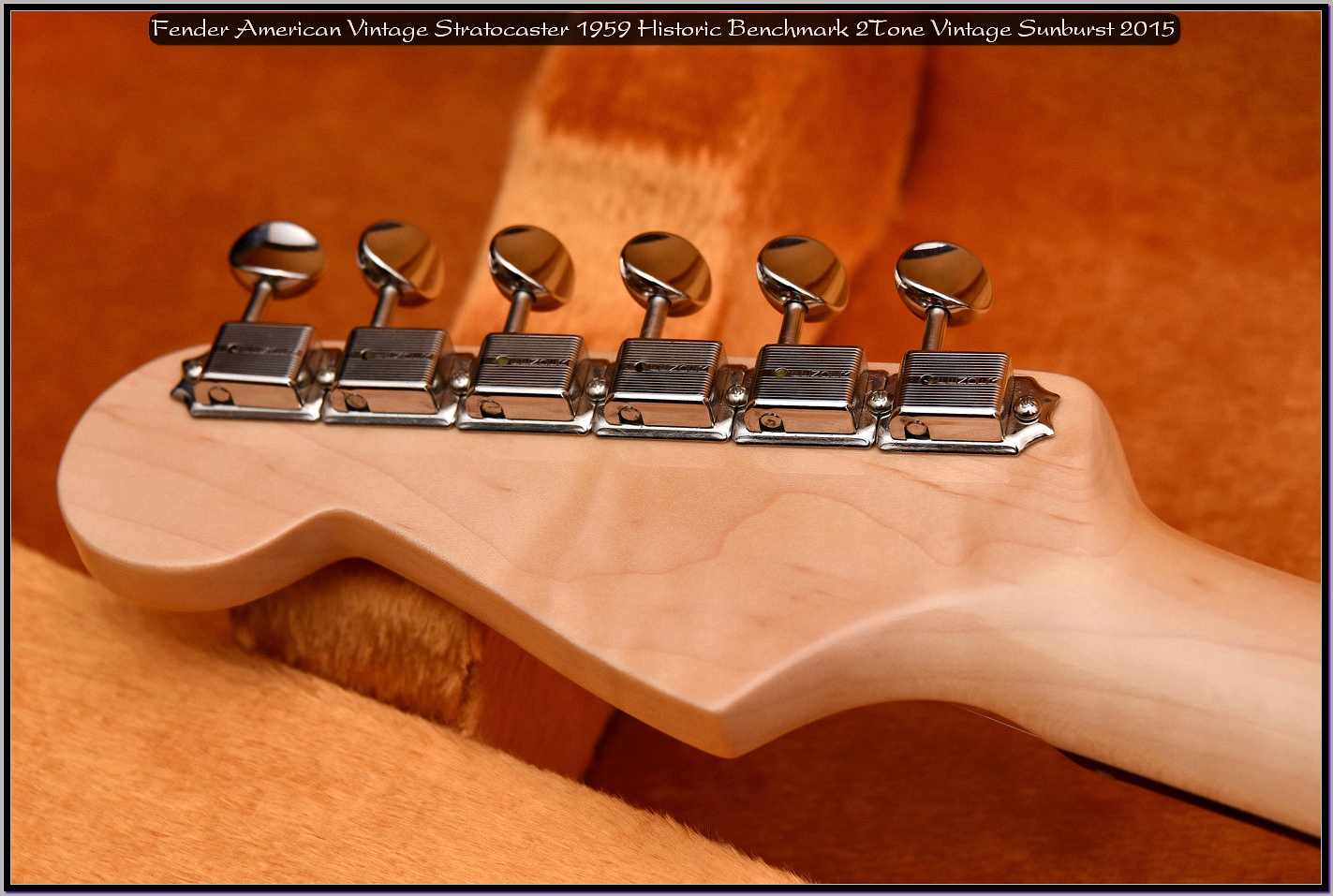 Fender American Vintage Stratocaster 1959 Historic Benchmark 2Tone Vintage Sunburst 2015