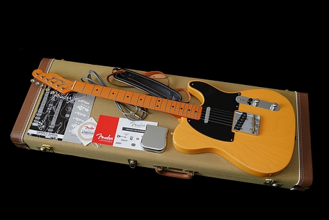 Fender American Elite Telecaster Noiseless Lightweight Ash Butterscotch Blonde 2016