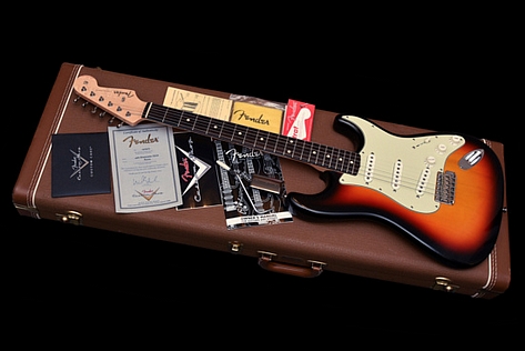 All Original Fender Custom Shop 1960 Stratocaster Vintage Sunburst NOS 2010