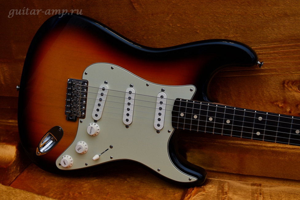 Fender Custom Shop 1960 Stratocaster Vintage Sunburst Time Machine NOS 2010, Made in USA