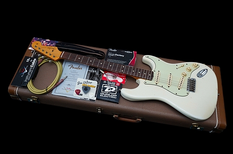 Fender Custom Shop Stratocaster 1960 Relic  Olympic White 2008