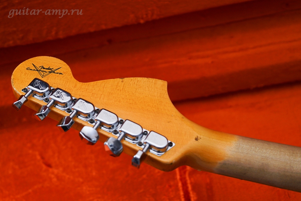 Fender Custom Shop Stratocaster 1969 Heavy Relic Aged Vintage White Limited Run 2013 Super Rare as J. Hendrix 1969 Woodstock
