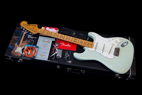 Fender Custom Shop Stratocaster 1969 Journeyman Relic 30th Anniversary Sonic Blue 2017