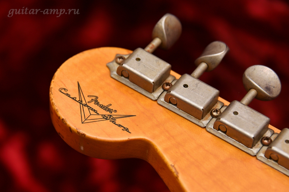 купить Fender Custom Shop Stratocaster Relic 1958 Custom Order John Cruz Dakota over Sunburst 2012 New, Made in USA