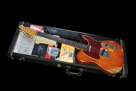 Fender Custom Shop Telecaster 1963 Heavy Relic Ash NAMM 2017