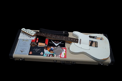 Fender Custom Shop Telecaster 1963 Limited Edition 30th Ann CME Special Run Aged White Relic 2017
