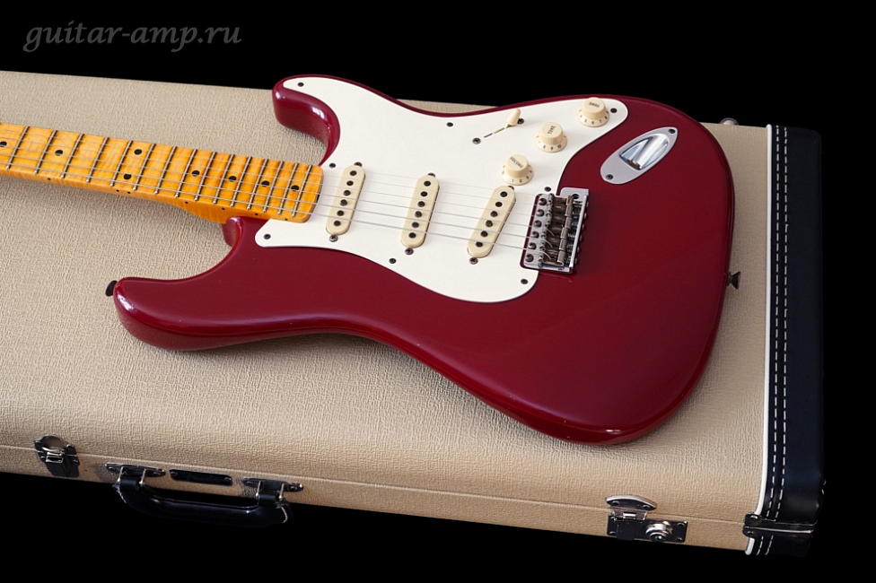 Fender Limited Edition Custom Shop 1955 Celeb Stratocaster Journeyman Relic Cimarron Red 2015 New