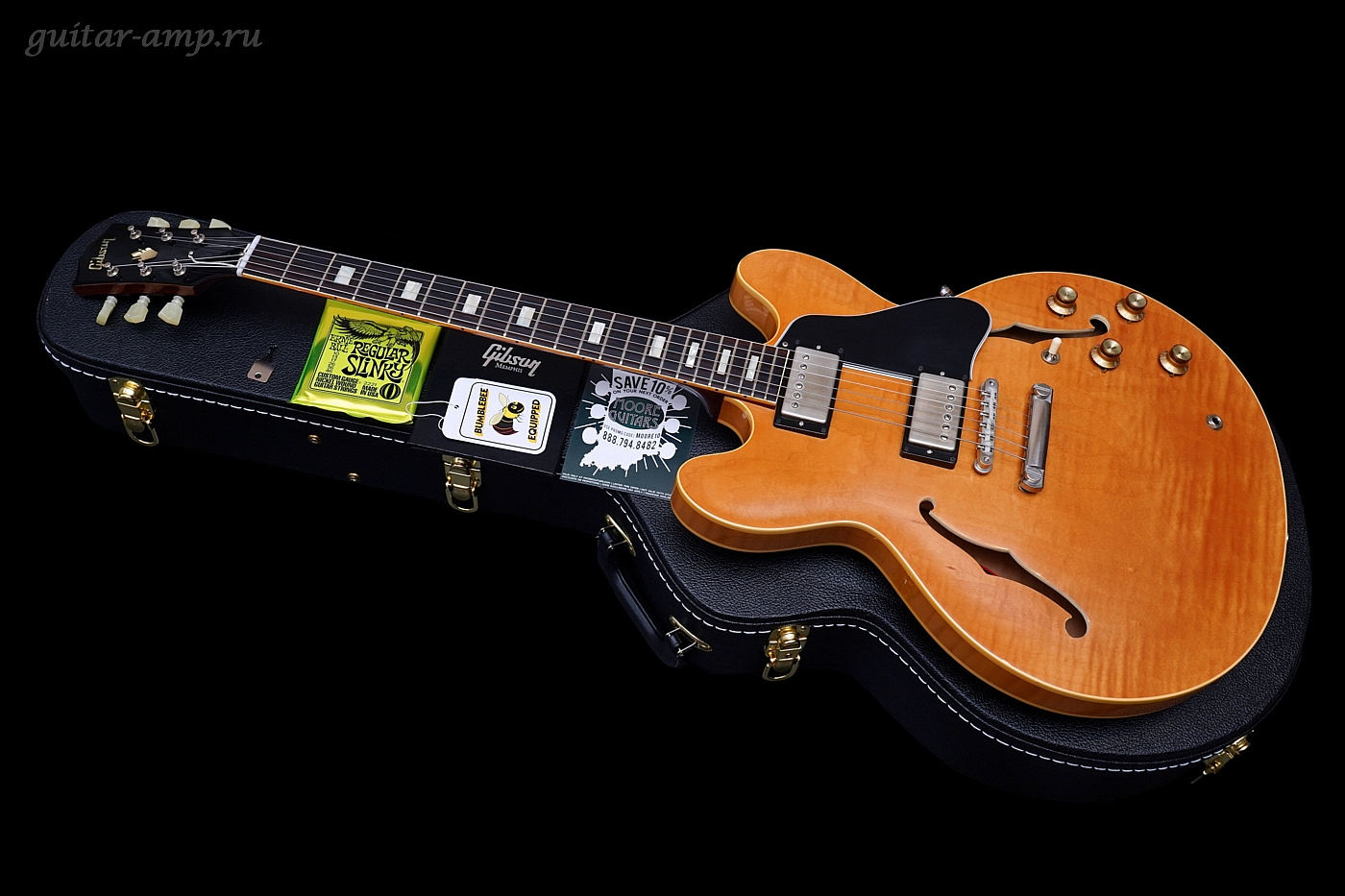 Gibson ES-335 TD Block Inlay 1963 Historic Reissue VOS Flamed Top Limited Run Rare 2015