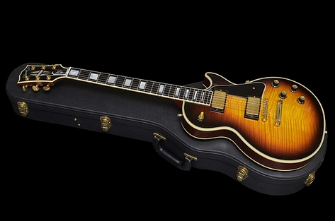 Gibson Les Paul Custom 1968 Reissue Custom Shop Premium AAAA Top Burst 2002