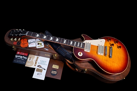Gibson Les Paul Standard 1958 Custom Shop Historic Reissue VOS R8 Dark Vintage Bourbon Burst Selected Top Heavy Relic Rare 2013