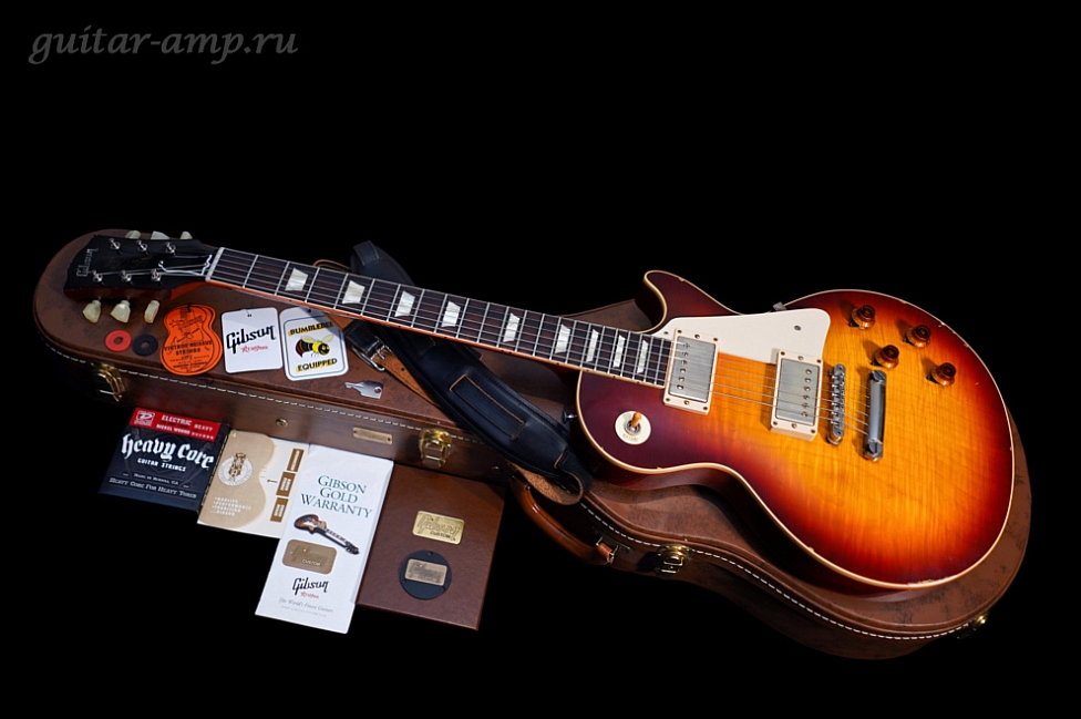 Gibson Les Paul Standard 1958 Custom Shop Historic Reissue R8 VOS Dark Vintage Burst Relic Rare 2013