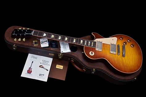All Original Gibson Les Paul Standard 1958 Custom Shop Historic Reissue R8 Vintage Burst 2015