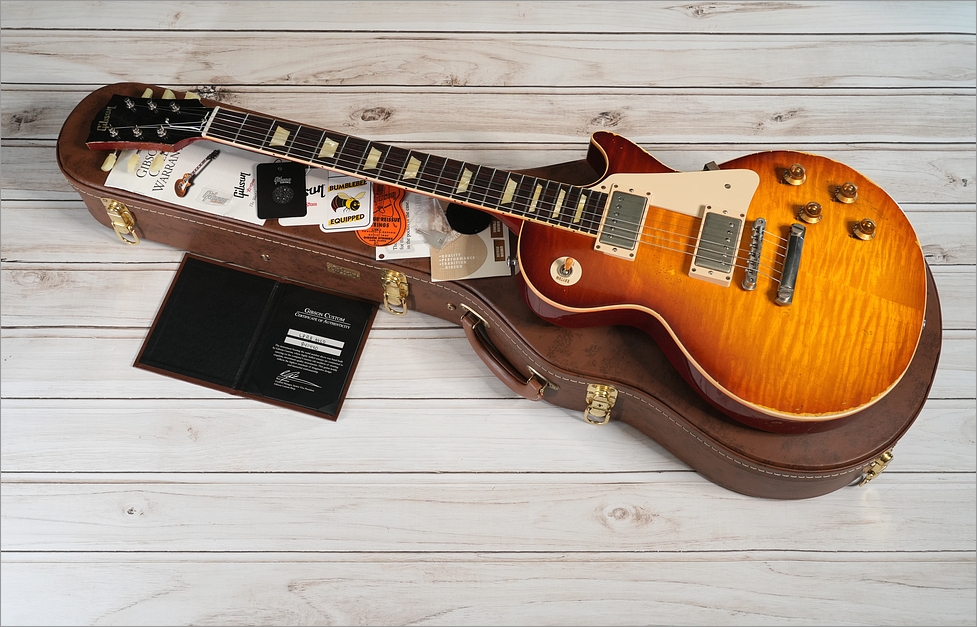 Gibson Les Paul Standard 1958 Custom Shop R8 Factory Aged 2014
