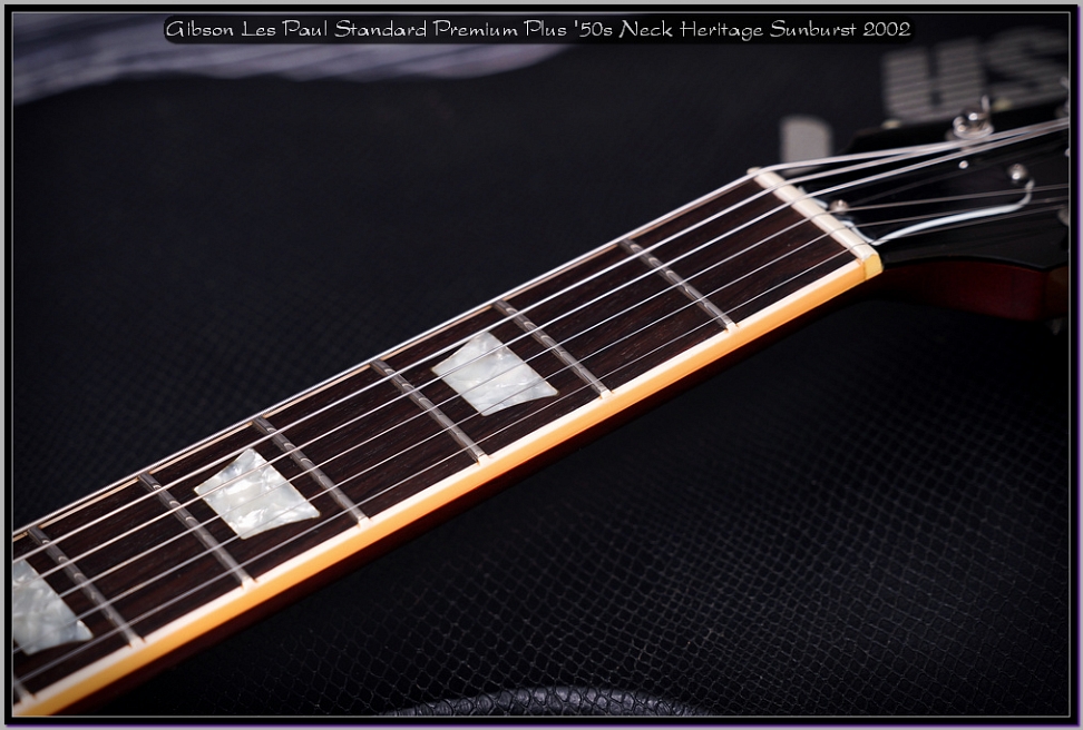 Gibson Les Paul Standard Plus '50s Neck Heritage Cherry Sunburst 2002