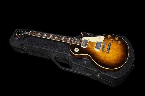 Gibson Les Paul Standard Plus Vintage Tobacco Flamed Top Tim Shaw 1983