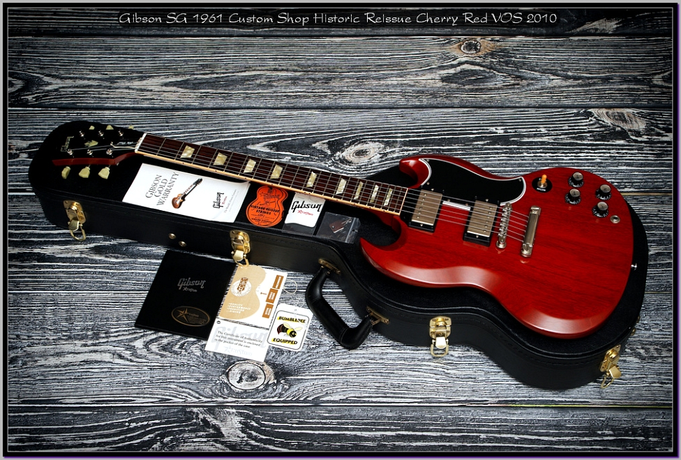 Gibson SG 1961 Custom Shop Historic Reissue VOS Cherry Red 2010