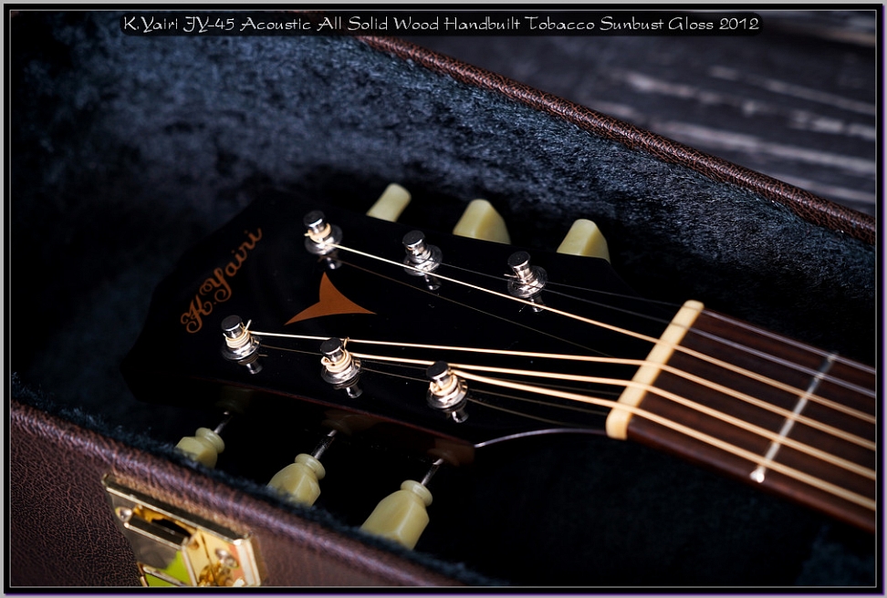 K.Yairi JY-45 Acoustic All Solid Wood Handbuilt Tobacco Sunbust Gloss 2012