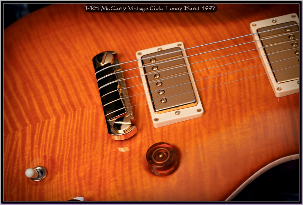 PRS McCarty Vintage Gold Honey Burst 1997