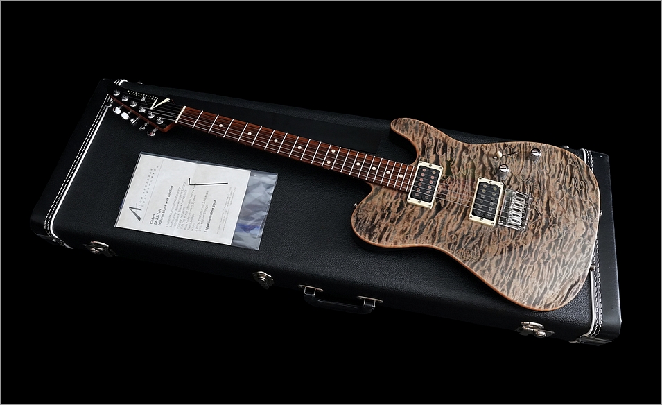 Tom Anderson Cobra Natural Black Quilted Top 2016