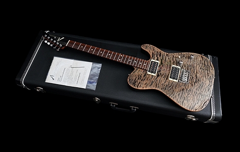 Tom Anderson Cobra Natural Black Quilted Top 2016