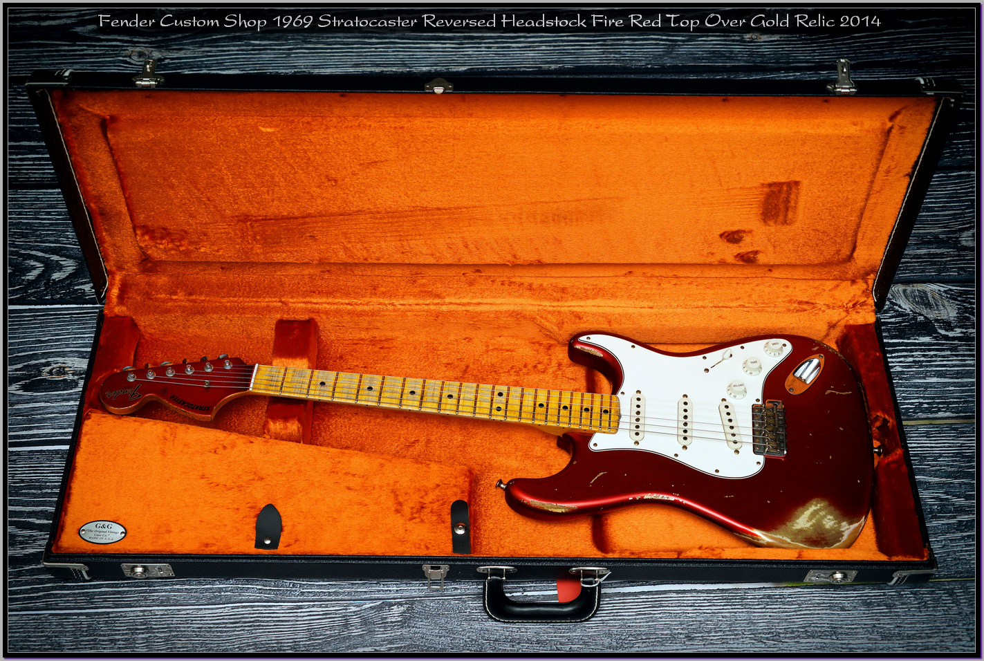 Fender Custom Shop 1969 Stratocaster Reversed Headstock Fire Red Top Over Gold Relic 2014 19_x1440.jpg