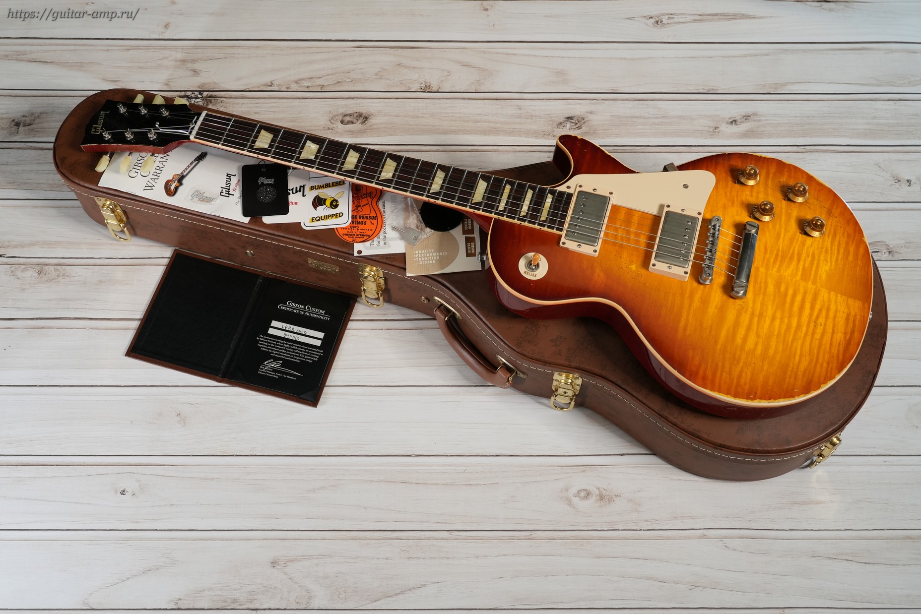 Gibson Les Paul Standard 1958 Custom Shop R8 Factory Heavy Aged 2014 001.jpg