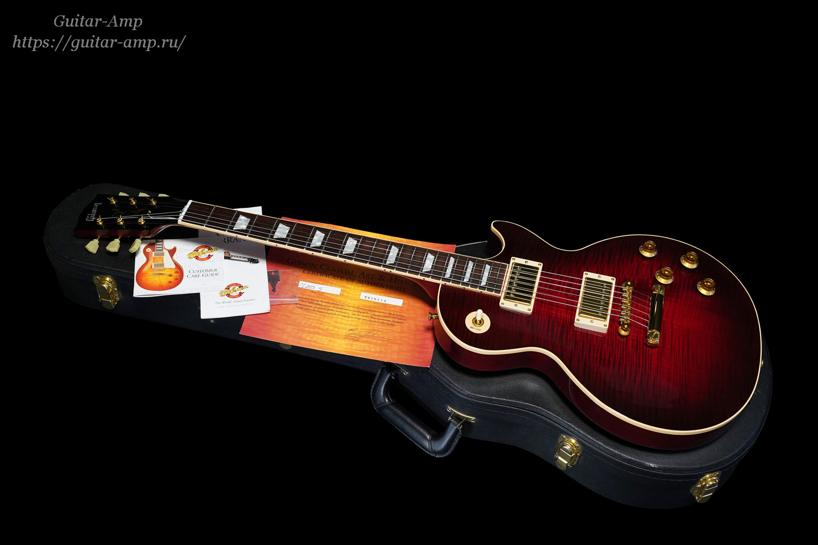 Gibson Les Paul Standard Custom Shop Class 5 Flamed Top Cranberry Burst  2001 02_x1600.jpg